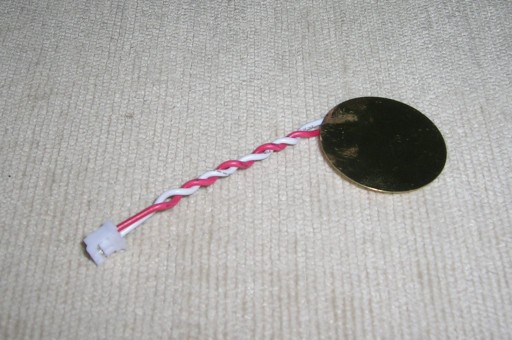 piezomenič 27mm káble + zástrčka