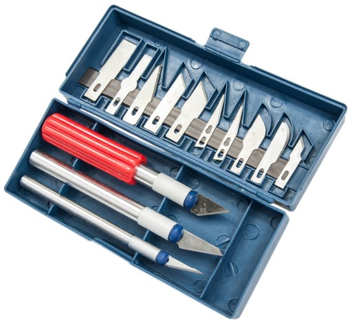 SCALPEL SADA MODELOVACÍCH NOŽOV SCALPEL 13 ks