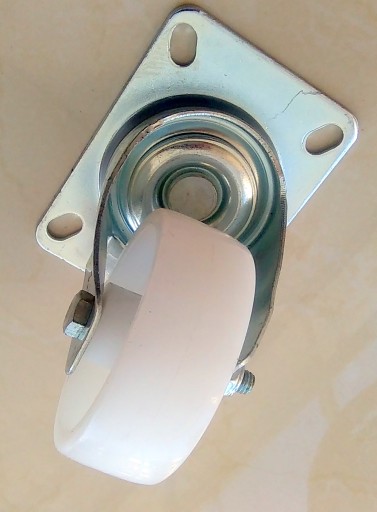 Koliesko Koliesko 80 mm biele polyamidové kolieska