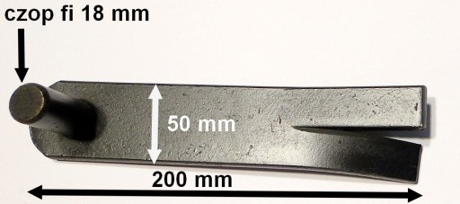HÁK ÚCHYTKA HÁK PRE PÁNT PÁSU 1000 mm fi 18
