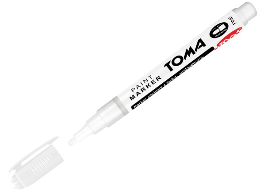 TOMA OIL MARKER TO-441 WHITE THIN 1.5