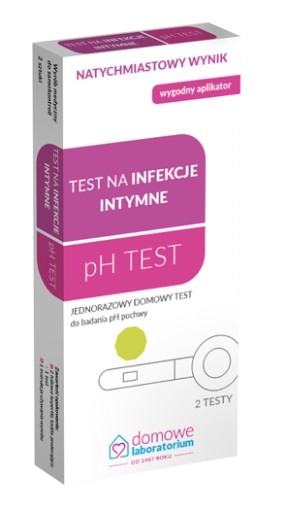 DOMÁCI TEST NA INTÍMNE INFEKCIE VÝSLEDOK TESTU pH 10s