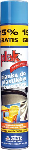 ATAS PLAK PL prípravok na čistenie plastov a skloviny 500ml