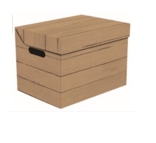 farebný dekoračný box P GREY BOARD XL
