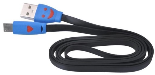 Samsung HTC MICRO USB kábel 1m SMILE (4533)