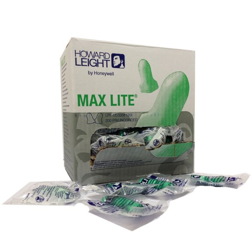 Honeywell Howard Leight Max Lite Chrániče sluchu Zátkové chrániče sluchu