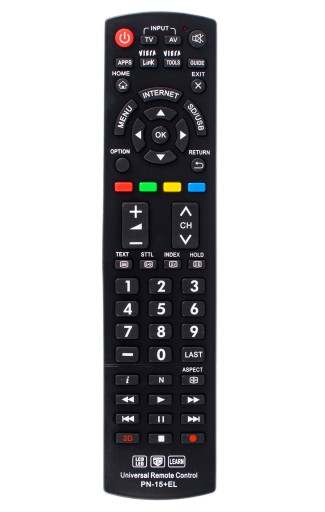 DIAĽKOVÉ OVLÁDANIE pre PANASONIC Smart TV 3D LED LCD UNIVERZÁLNY