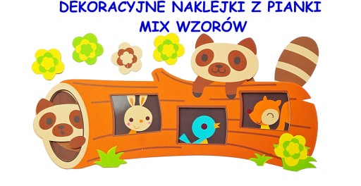 NÁLEPY NA STENU mix vzorov FOTORÁMEČEK E0398EMAJ