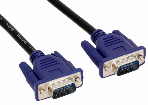 Kábel D-SUB VGA-VGA pre monitor 10M FULLHD kábel