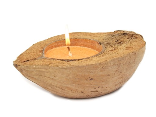 SVIEČKOVÝ STOJAN SVIEČKOVÝ STOJAN LAMPA ZÁHRADNÝ KOKOS