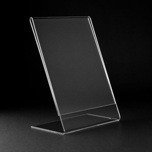 CENNÍK POPIS CENNÍKA 6x4cm (VERTIBLE) z PLEXI