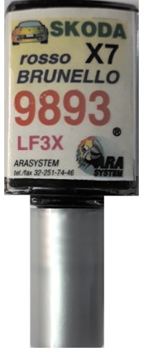 SKODA 9463 8X F5W MODRA RACE FARBA TESTOVACIA ARA