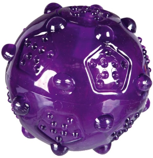 Trixie LOPTA, TERMOPLASTICKÁ guma, Squeaky, 7cm
