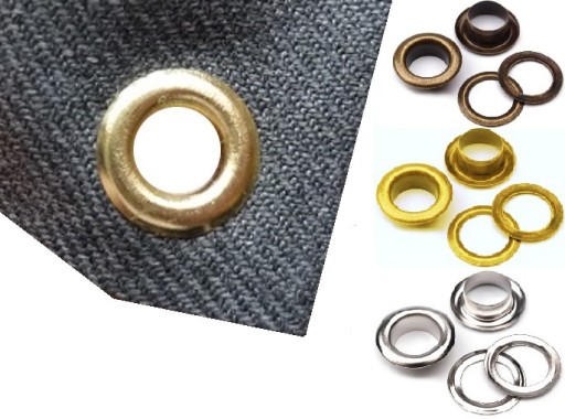 Kožené očká 13 x 7 mm pre vlastnú montáž