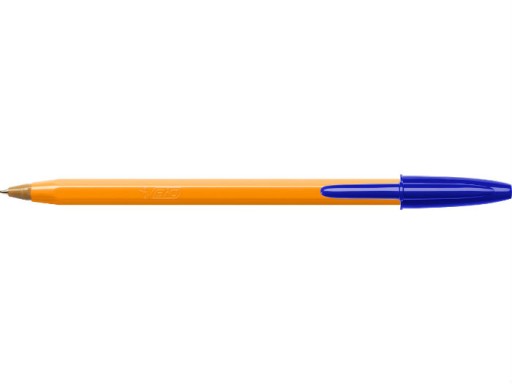 ORANŽOVÝ ORIGINÁL BALLPOINT Modrý - 1 kus BIC