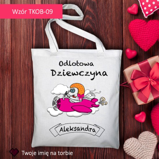 Eko taška pre ženy s potlačou na Deň žien