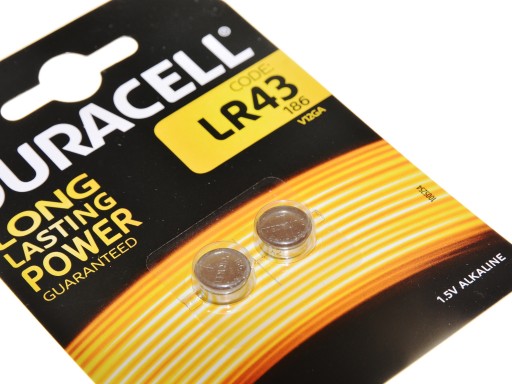 Duracell Batéria pre Zenit LR43 1,5V 2x alkalická