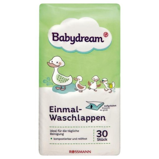 Jednorazové utierky BabyDream z Nemecka