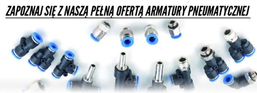 Priamy rýchlospojka 6mm - 8mm redukčný konektor