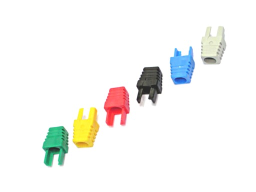 Vnútorný modulárny kryt zástrčky RJ45, 10 kusov