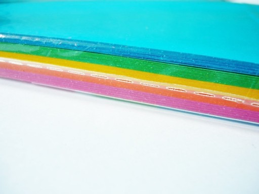 Farebný papier A5 x 50 listov Jasné farby 200G