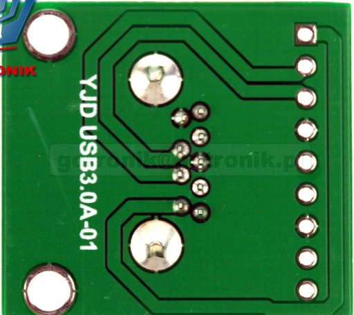 Zásuvka USB 3.0 pre prototypovú dosku _____PCB-103