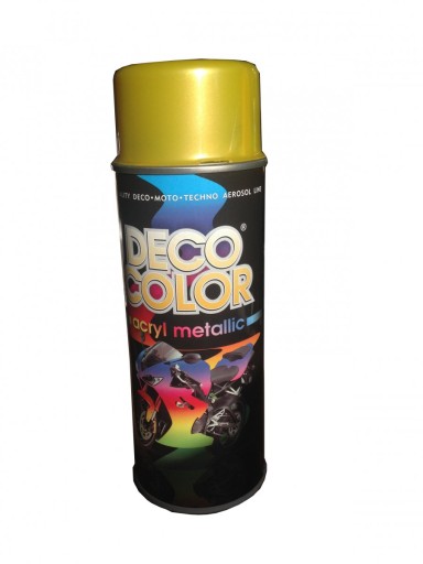 DECO COLOR GOLD METALICKÝ AKRYL SPREJ 400ml