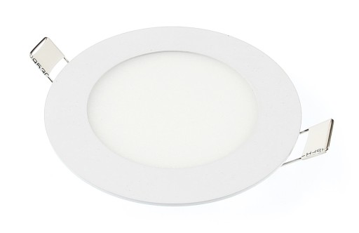 okrúhly LED pod omietku pod omietku 12W TEPLÁ BIELA 3000K