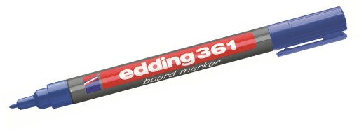 EDDING E-361 TABUĽOVÝ OZNAČOVAČ 1MM MODRÁ