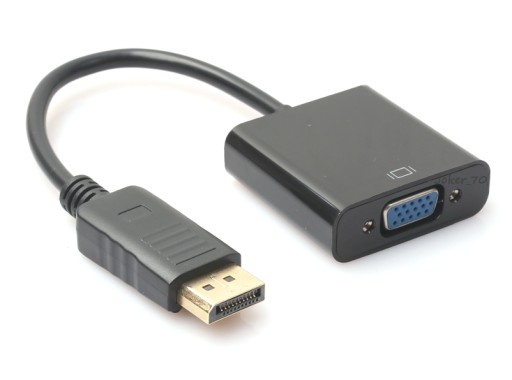 Adaptérový konvertorový kábel DP DisplayPort na VGA