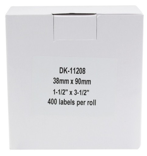 ŠTÍTKY PRE BRATA QL DK11208 38x90mm S RÚČKOU