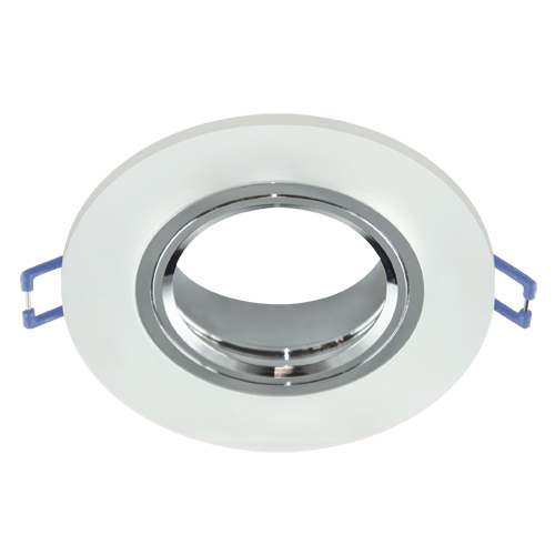 SVIETIDLO SKLENENÉ HALOGÉN SILVER GU10 LED