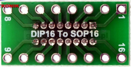 DIP16 až SO16____________PCB-112 PCB