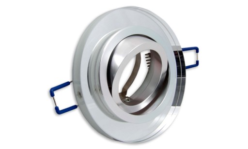 POHYBLIVÝ SKLENENÝ ZRKADLO, okrúhle LED ZRKADLO + GU10