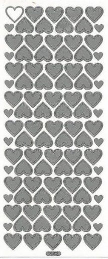 NÁLEPKY Nálepky so srdcom