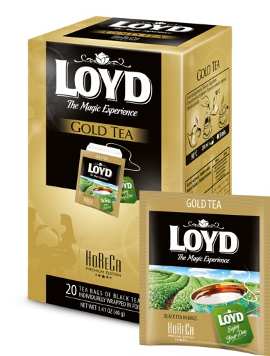 LOYD Gold Tea vo vrecúškach 2g x 20 ks