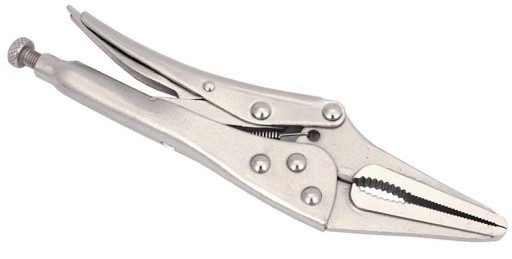 Zaisťovacie kliešte MORSE, predĺžené čeľuste 225mm