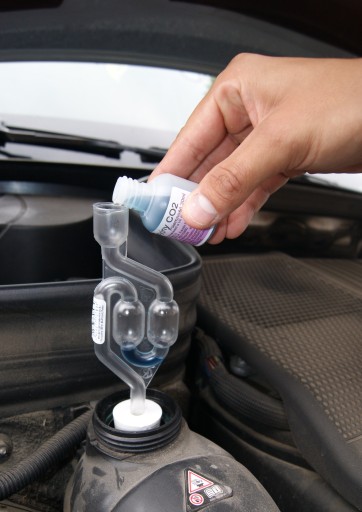 TESTER TESNENIA HLAVY REAKČNEJ KVAPALINY CO2 200ML