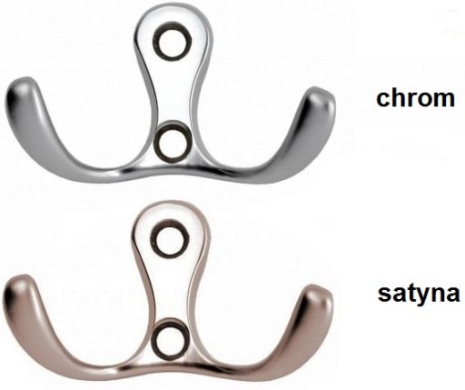 CHROME / SATIN nábytkový vešiak na oblečenie, malý