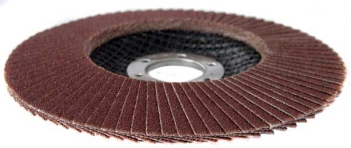 KLAPKOVÝ BRÚSNY KOTÚČ 125mm P80
