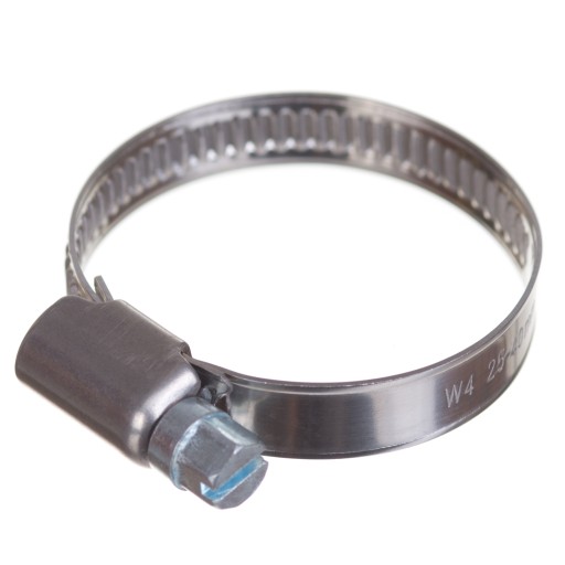 Skrutkové svorky z nehrdzavejúcej ocele W4 25-40 mm