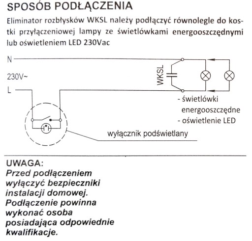Kondenzátor Kontakt-Simon pre LED osvetlenie