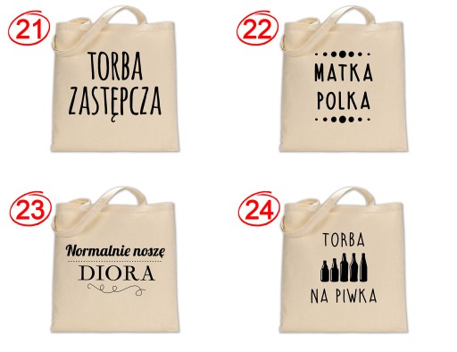 EKO TAŠKA TAŠKA S PÍSMAMI DARČEK TLAČOVÝCH VZOROV
