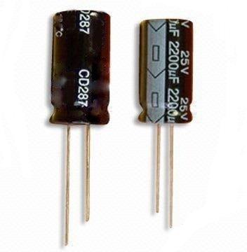 Kondenzátor 2200uF 25V 13x21mm105*C x5ks