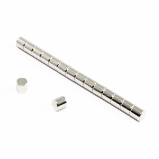 VALEC NEODYMOVÝ MAGNET 4x4 N38 SADA 10ks