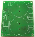 A-100pcb. Napájacia doska zosilňovača s nízkym výkonom.