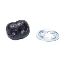 NOS PLASTOVÝ MEDVEĎ ČIERNY NOS 13x16mm KNIHY