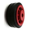Kolesové grilovacie kolieska fi. 80 mm plast a guma