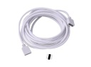 PREdlžovací kábel pre RGB LED pásik, 4-pinový konektor, 5m