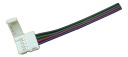 Konektor pre 10mm LED pásik s RGB káblom